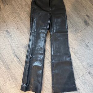 Aritzia Leather Pants